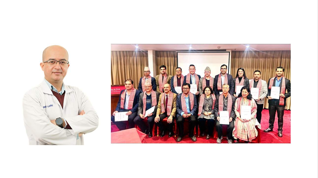 प्रा. डा. बिनोद कार्की Nepalese Society of Gastroenterologists (NSG) को कोषाध्यक्षमा निर्वाचित 