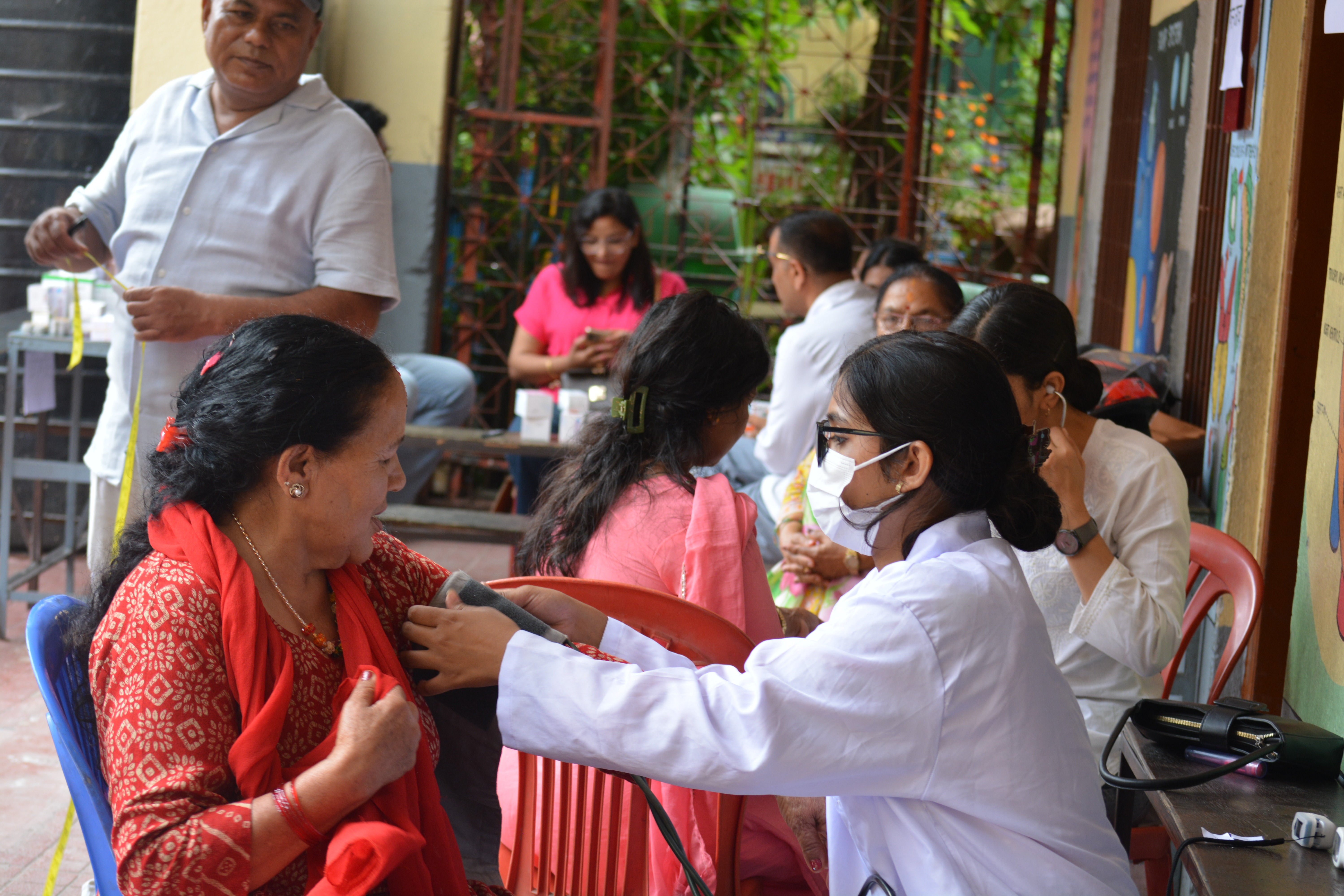 LDDC 1st Anniversary- Free Health Camp- Ratna Rajya School, Baneshwor